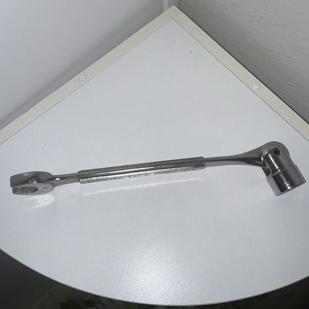 Sears Craftsman Socket Flex Head Vintage Saltus Wrench 42546 -VV 12Pt USA 3/4" - Picture 5 of 6